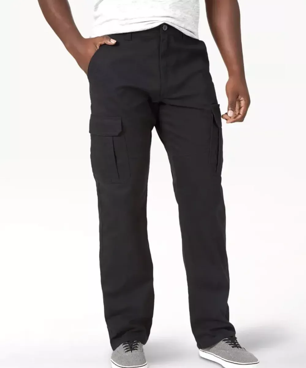 Men's relaxed fit flex cargo pant clearance