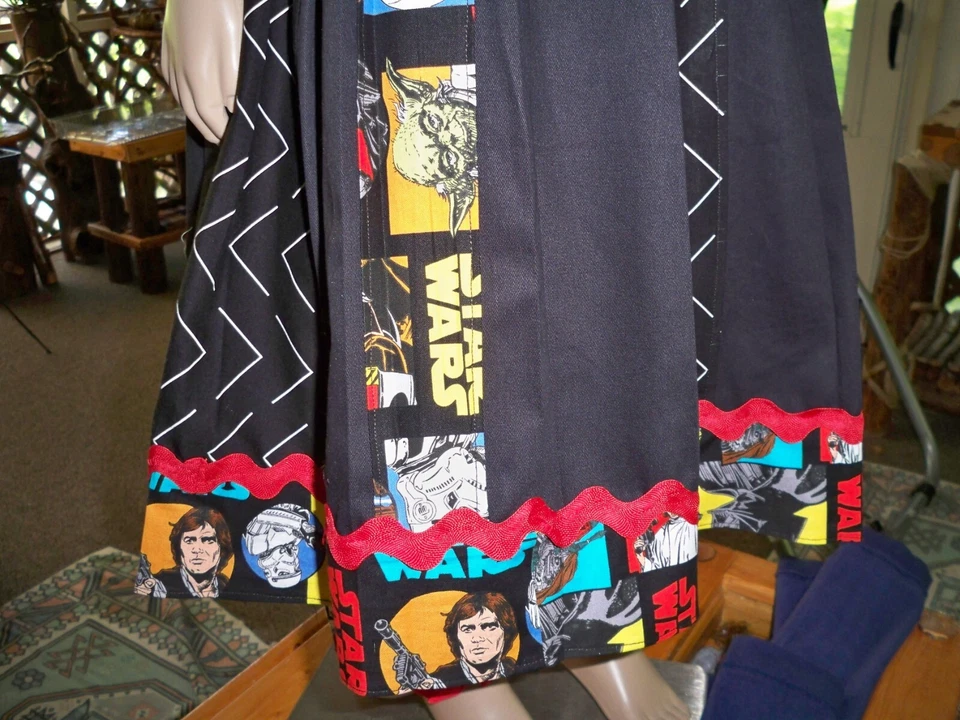 Girls Handmade One Of A Kind Dress/capris. Size 5-6T. Only 1 Available - Image 4 of 4