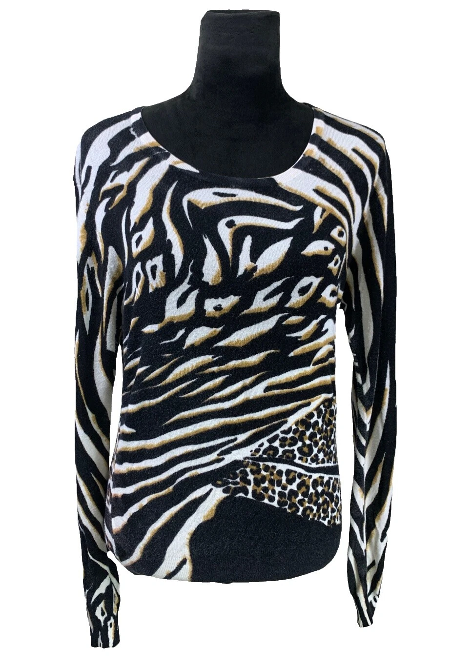 Suéteres femininos Vertigo Estampa Animal