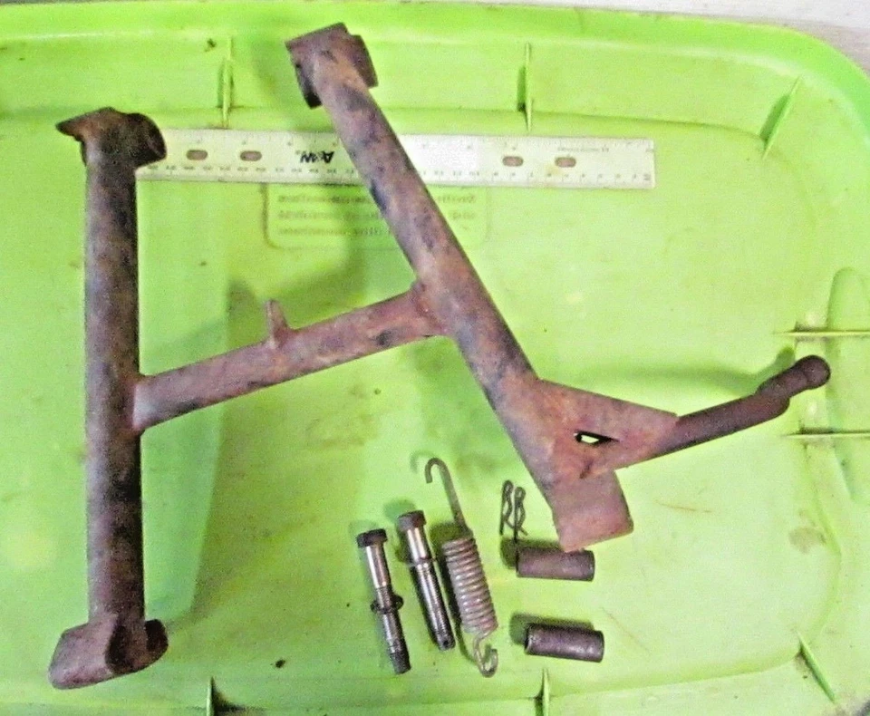 Suporte central Suzuki GS 450 T GS450T duplo 1980-1982  - Imagem 3 de 3