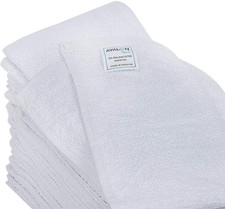 Terry Bar Mop Towels Value Pack of 60 Size 14"X17" Absorbent and Durable,...