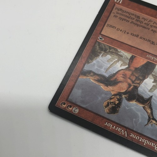 Magic The Gathering Sandstone Warrior Tempest Common Summon Soldier - Picture 4 of 13