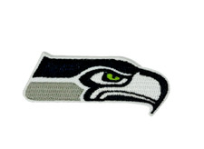 Seattle Seahawks Team Logo NFL Embroidered 3.5in Iron / Sew-On Patch