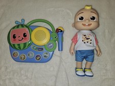 Cocomelon Play Along  Sing Along Boombox And Deluxe Interactive JJ 