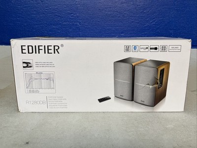 Edifier R1280DB Active Bluetooth Bookshelf Speakers Woodgrain New Opened Box