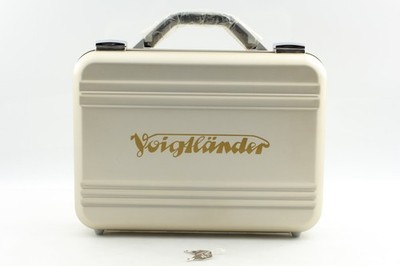 Rare! UNUSED Voigtlander Aluminum Camera Hard Case Bessa R R2 R3 L VM Lens Japan