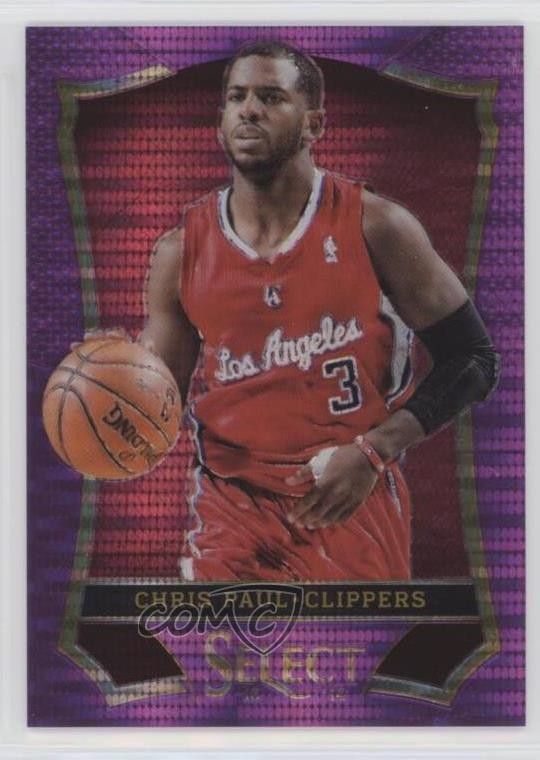 2013-14 Panini Select Purple Prizm 27/99 Chris Paul #29 d5c