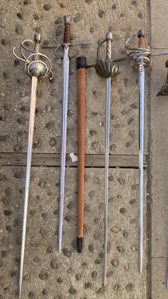 Hojas de aluminio Hema de combate de escenario colección Rapier de película de alta gama Foto 2 de 4