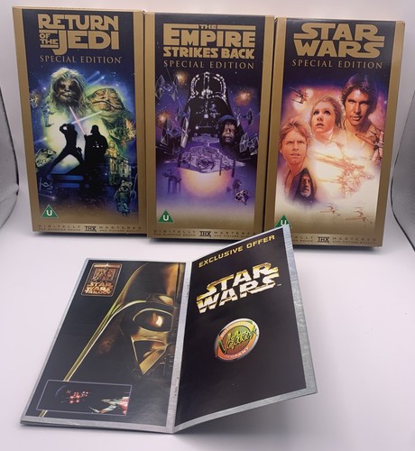 Star Wars - Trilogy Special Edition VHS Gold - Box Set