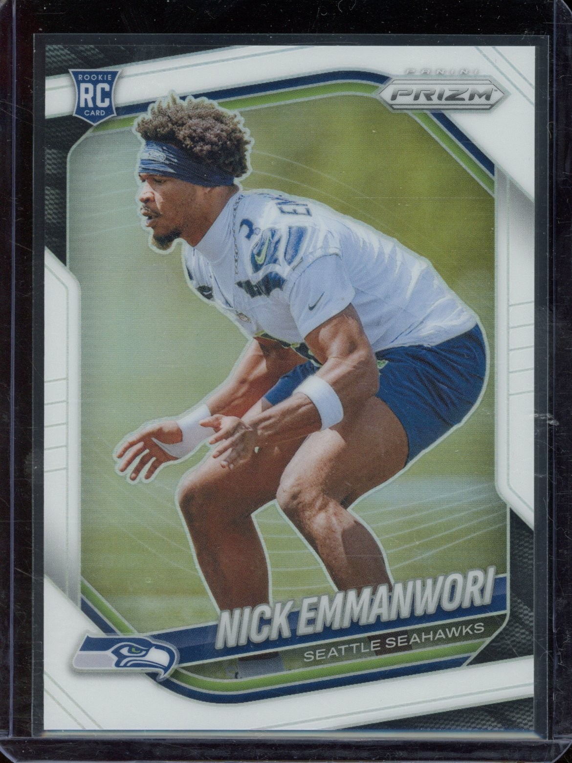 2025 Prizm Nick Emmanwori White RC /35 #320
