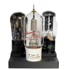 Vacuum Tube Display Stand Holder for 4 pin socket: 300B, 811, 45, 2A3