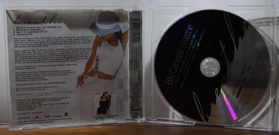 CD - BMG - Breathe - Blu Cantrell - Zustand Near Mint (956) - Bild 3 von 4