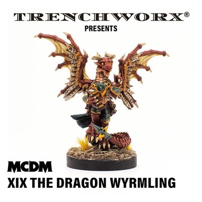 Trenchworx MCDM Xix The Dragon Wyrmling - NEW In Box