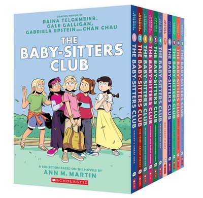 Baby-Sitters Club Graphix 11-Book Boxed Set by Ann Martin Paperback Book