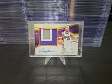 HARRISON BARNES 2024-25 JERSEY ON CARD AUTO NUMBERED 1/10 FIRST ON PRINT!!!
