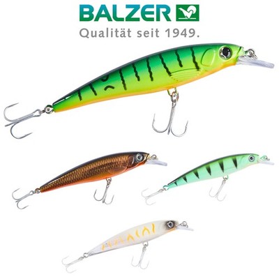 Balzer Colonel UV Striker Minnow | Kunstköder 5-12cm UV-aktiv Wobbler Schwimmend