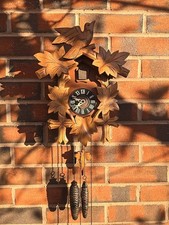 Black Forest Cuckoo Clock In Very Good Condition and Working Order See Photos