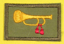 C.1960 Boy Scouts of America BSA Bugler Position Patch