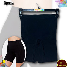 NWD SPANX Women's M OnCore Mid-Thigh Lightweight Shaping Short SS6615 Black