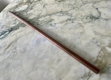Hanbo Nussbaum, achteckig (oktogonale Form), ca. 25 mm stark (SW), L&auml;nge 1 m