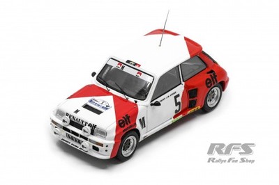 Renault 5 Alpine Rallye du Var 1982 Alain Prost 1:43 Spark SF197