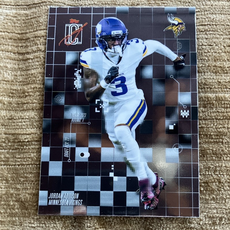 Topps Signature Class After Image AI-20 Jordan Addison Vikings 2025 Football