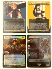 MTG Final Fantasy FIC Cloud Ex-SOLDIER Tifa Martial Artist Deck Builder Set