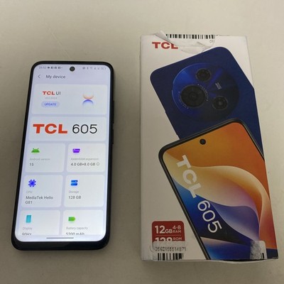 Günstiges Duel SIM frei entsperrt TCL 605 4GB + 8GB RAM 128GB 4G Smartphone