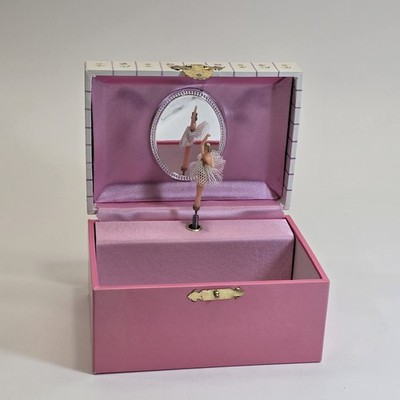 Vintage Teddy Bear's Picnic Ballerina Jewelry Music Box Sankyo