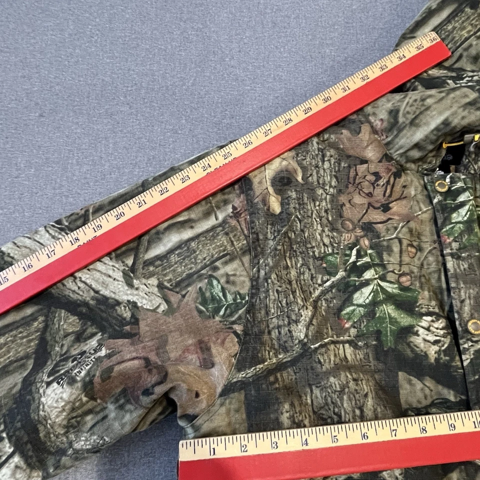 Mossy Oak Break Up Infinity Camo Full Zip Jacket Size Large - Image 4 of 4