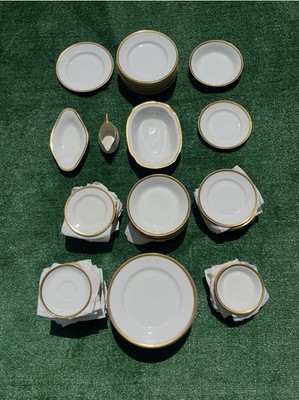 86 pc Vintage Limoges Old Abbey Porcelain China - Made In France