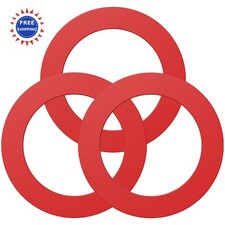 Flush Valve Seal for Mansfield 3 Pack Upgraded Silicone Material Toilet Tank