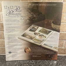 Creative Memories 12x12 Page Protectors 15 Sheets 1 Bonus Old Style New Sealed