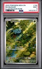 2023 POKEMON MEW EN-151 ILLUSTRATION RARE #166 BULBASAUR PSA 9