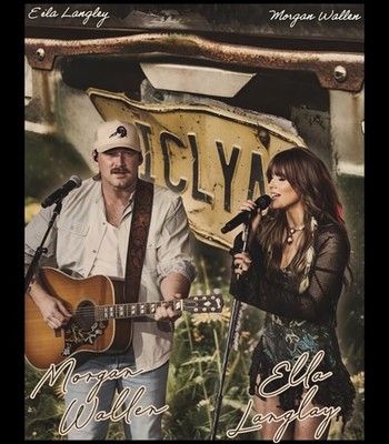 Morgan Wallen Ella Langley Country Music Duet Poster