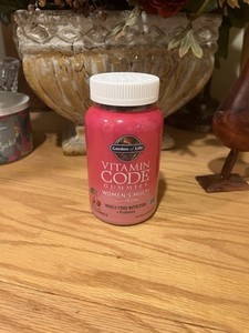 Garden of Life Vitamin Code Gummies Women’s Multi With Iron 90 Gummies Ex. 07/26