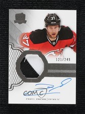 2016-17 Upper Deck The Cup Rookie 121/249 Pavel Zacha #103 Patch Auto s0w
