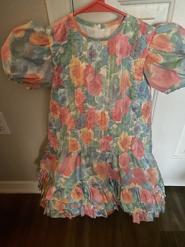 Nanouchka Girls Silk Dress