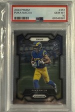 2023 Panini Prizm - Rookies Puka Nacua #357 (RC) PSA 10