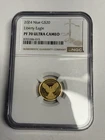 2024 Niue 1/10 oz NGC PF70 Ultra Cameo .9999 Gold $20 ‘Liberty Eagle’ Proof Coin