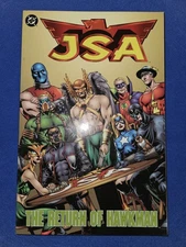 JSA Vol 3 TPB Return of Hawkman DC 2002 Johns Goyer Injustice Saga