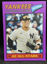 2026 Topps Heritage Aaron Judge Light Purple Border #10