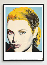 Andy Warhol Grace Kelly Framed