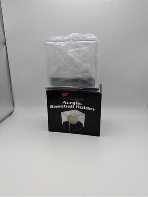 Baseball Holder Display Case BCW Autograph Stand Acrylic Storage Twins