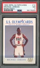 Michael Jordan 1992 Impel OlympiCards Basketball USA Card #12 PSA 7 NM