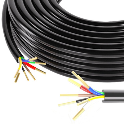 30FT 7 Way Trailer Wire 10/2 12/1 14/4 AWG Multi Gauge -30°C to 105°C CCA RV Sta
