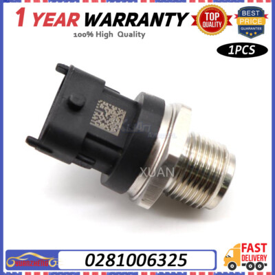 for TATA PRIMA Delivery Volksbus Worker 281006325 Fuel Rail Pressure Rail Sensor