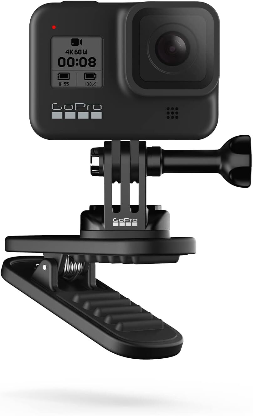 GoPro Clip girevole magnetica - Accessorio ufficiale, nero, ATCLP-001