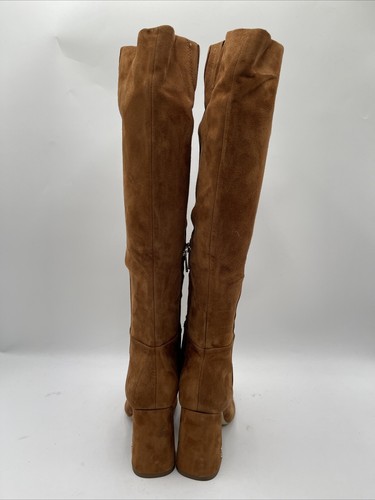 Sam Edelman Women’s Clarem Suede Tall Knee-High Boots Brown Size 6M/36 - Picture 4 of 5