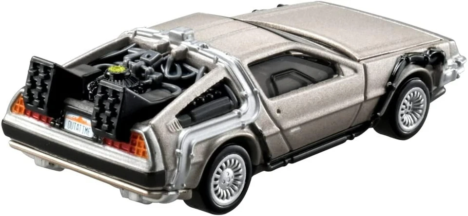 Tomica Premium Unlimited 07 Back to the Future DeLorean Mini Car Toy - Image 3 of 4